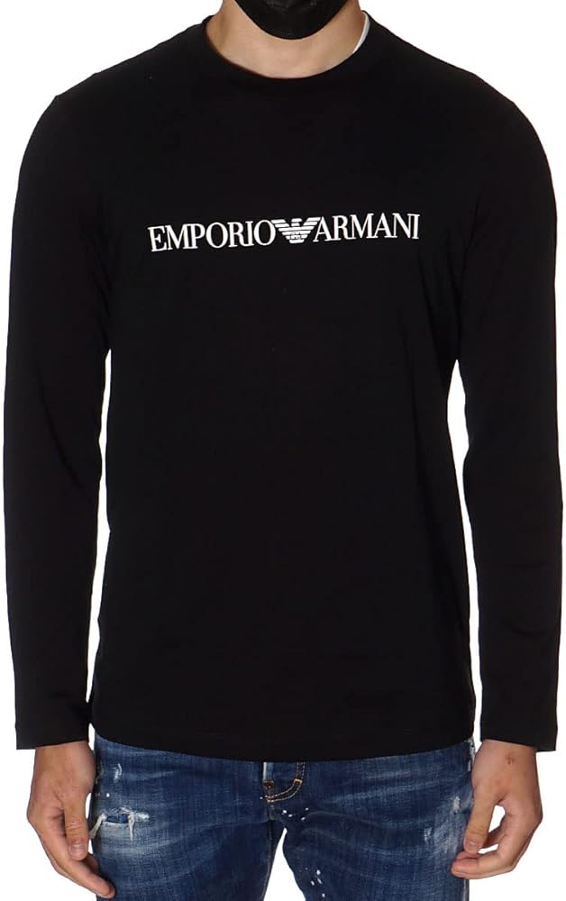 Amazon | [エンポリオアルマーニ] 長袖Tシャツ メンズ ロンT 8N1TN8